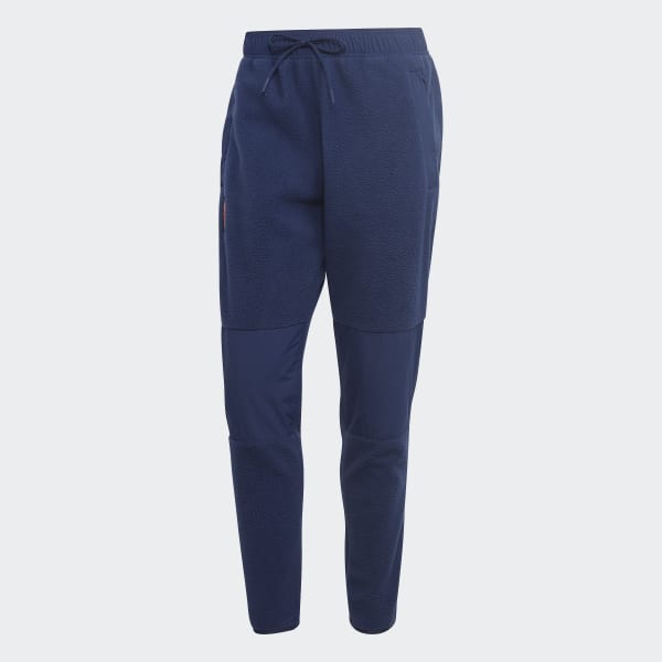 Blauw Spanje Lifestyler Fleece Broek DJ727