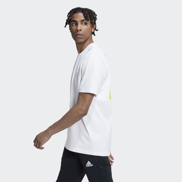 Hvit Belgium Lifestyle Heavy Cotton T-skjorte UB200