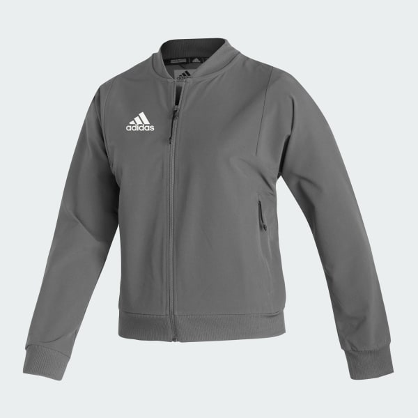 Adidas woven jacket store