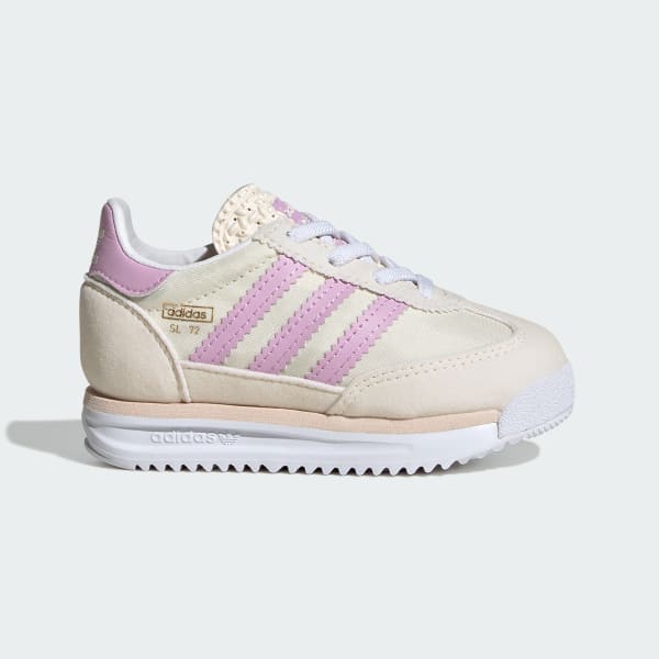 Blanco Tenis SL 72 RS Cordones Elásticos Kids