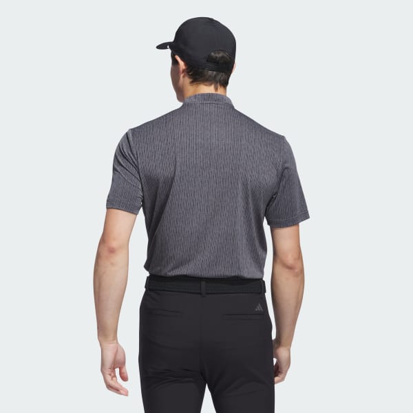 Grey Ultimate365 Printed Polo Shirt