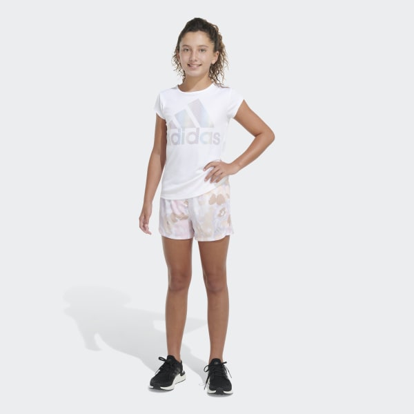 AEROREADY® Elastic Waistband All Over Print Pacer Woven Short