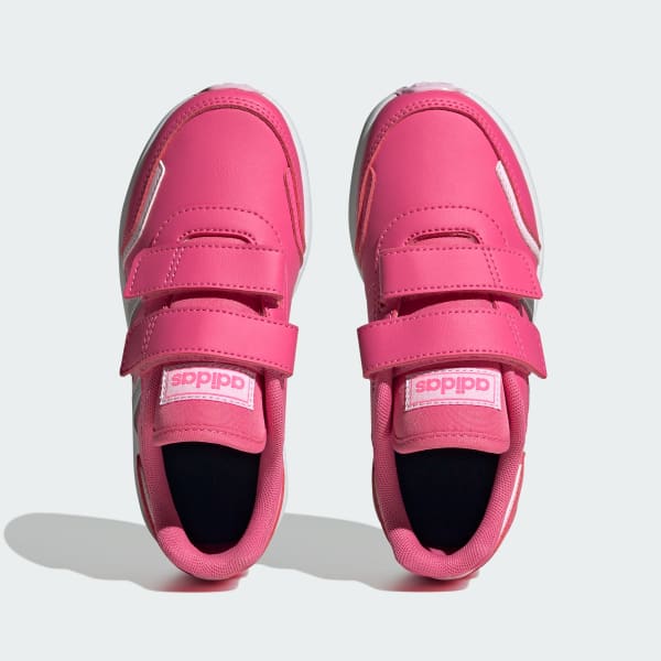 Rose Chaussure à scratchs VS Switch 3 Lifestyle Running
