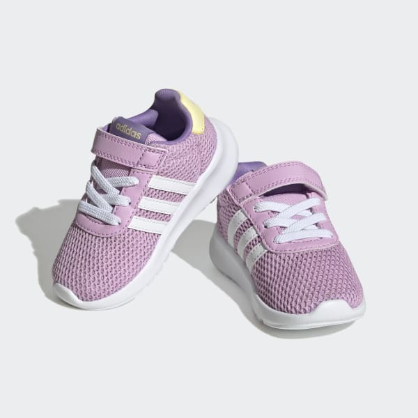 adidas Lite Racer 3.0 Lifestyle Running Hook and Loop Top Strap Shoes Purple adidas Turkiye