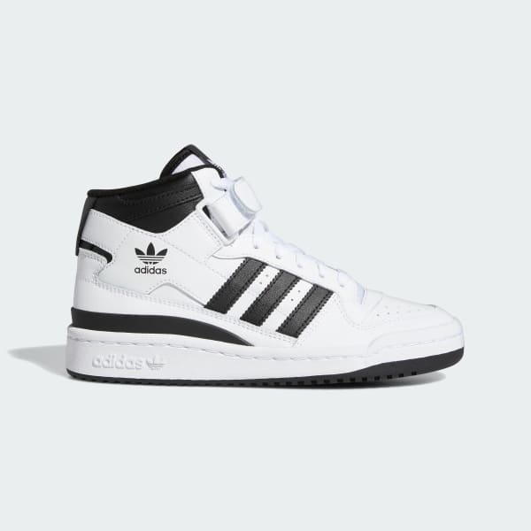 Blanco Zapatilla Forum Mid