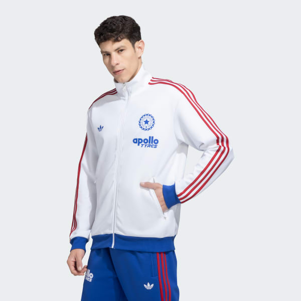 White BCCI Originals Track Top