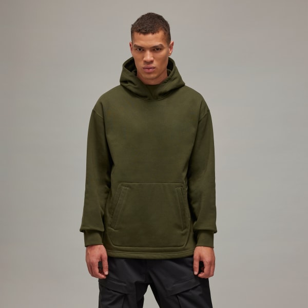 adidas Y-3 Loose Hoodie - Green | Free Shipping with adiClub
