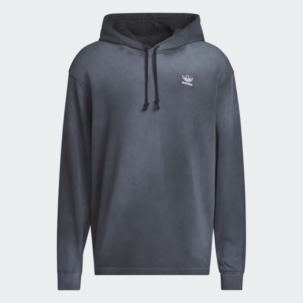 Negro Polera con Capucha Essentials+ Dye VB299