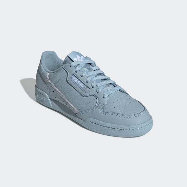 adidas originals continental 80's trainers in blue