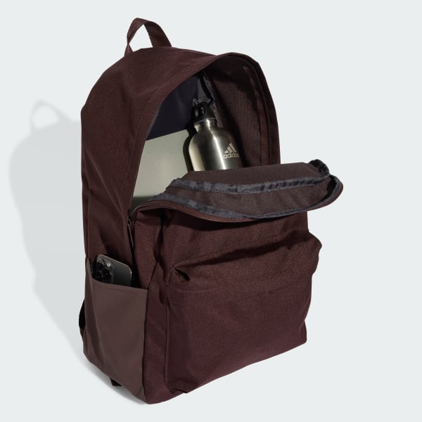 Brown Classic 3 Bar Logo Backpack