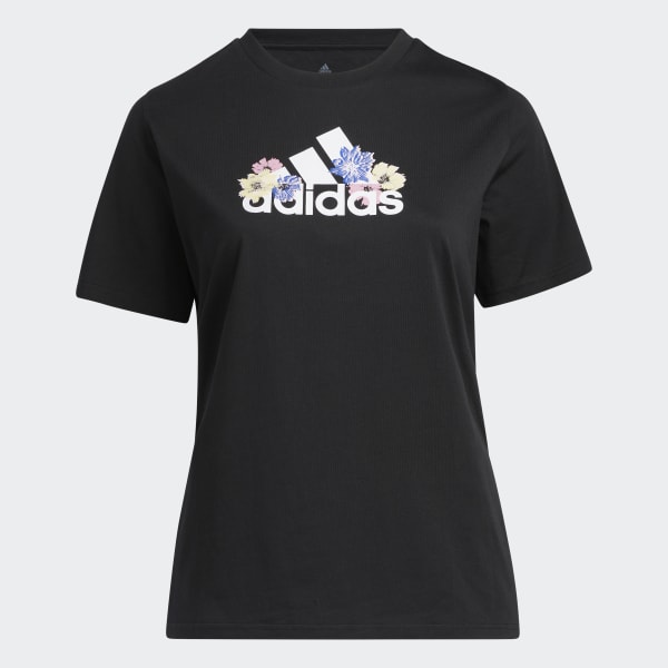 Adidas on sale flower tee