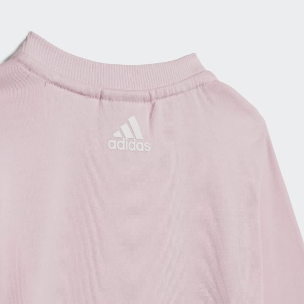 Rosa Sweatshirt e Calças adidas Essentials 29259