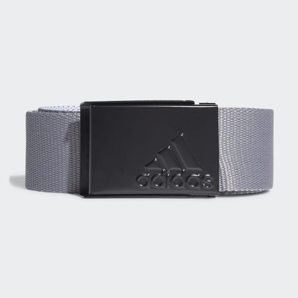 adidas Reversible Web Belt - Grey 