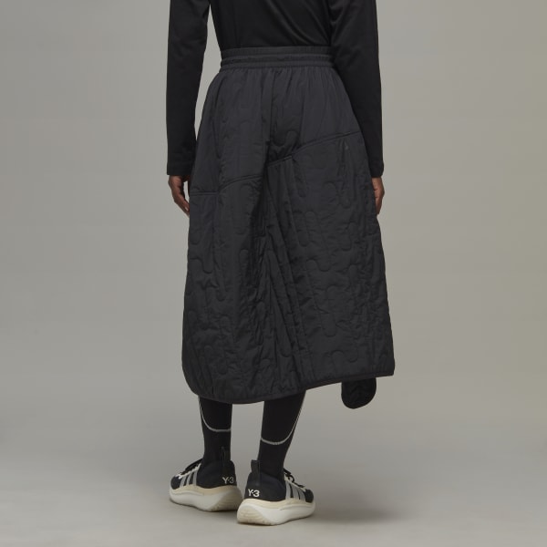Zwart Y-3 Classic Light Down Quilted Skirt MGV23