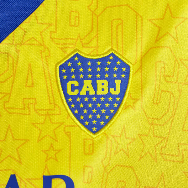 Amarillo Tercera Camiseta Boca Juniors 22/23