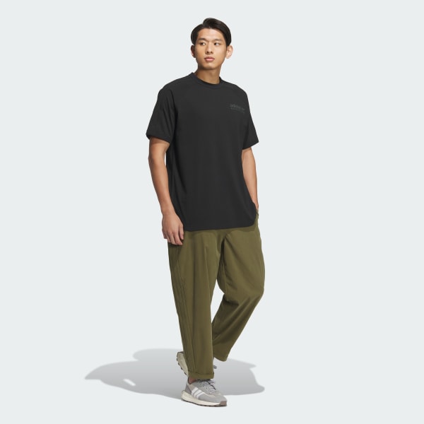 Green Classic Street Track Pants