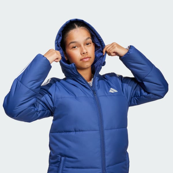 アディダス ロングコート キッズ - ブルー | アディダス ジャパン