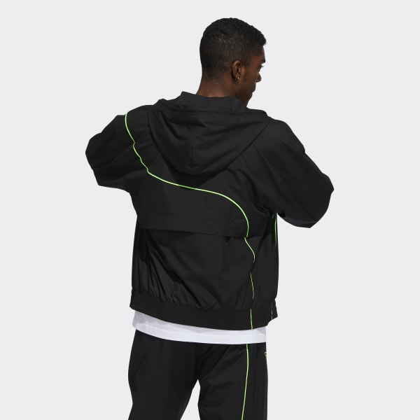 Black Trae Windbreaker