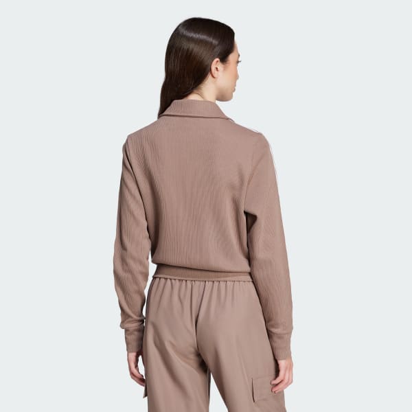 adidas Knit Top - Brown | adidas Türkiye