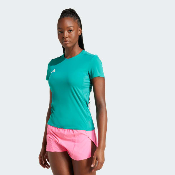 Πράσινο Adizero Essentials Running Tee