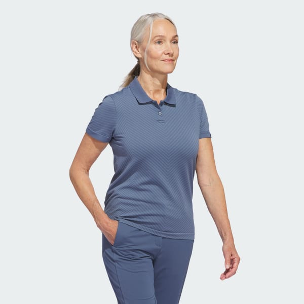 Azul Polo em Primeknit Tour Ultimate365