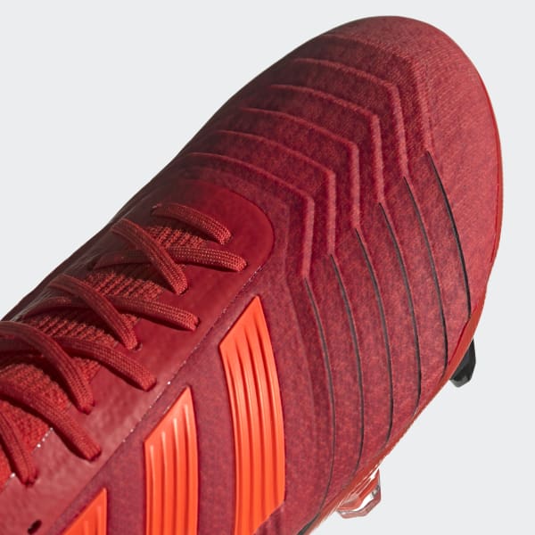 adidas Predator 19.1 Firm Ground Boots - Red | adidas Malaysia
