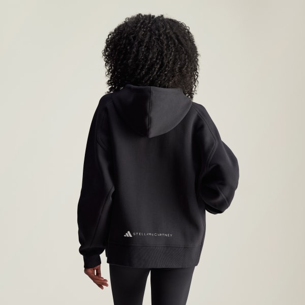 adidas by Stella McCartney フルジップ パーカー - ブラック