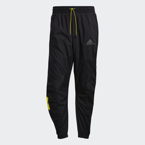 สีดำ กางเกงผ้าทอขายาว adidas Sportswear 23702