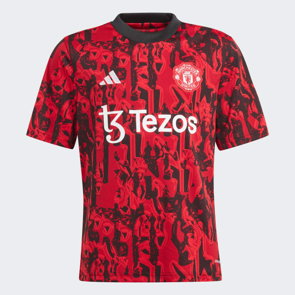 cervená Dres Manchester United Pre-Match Kids