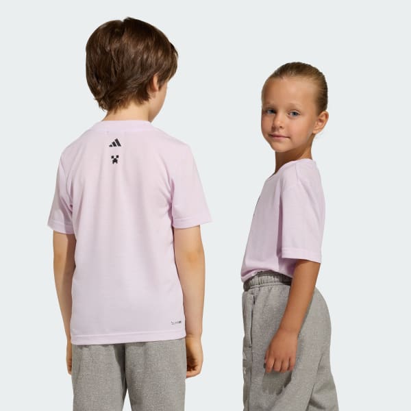 Roxo CAMISETA TREINO adidas MINECRAFT