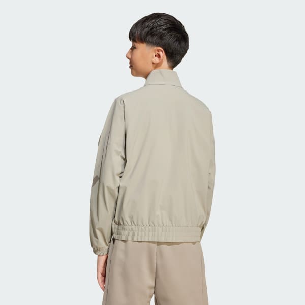 adidas Z.N.E. Woven Track Jacket Kids - Beige | Free