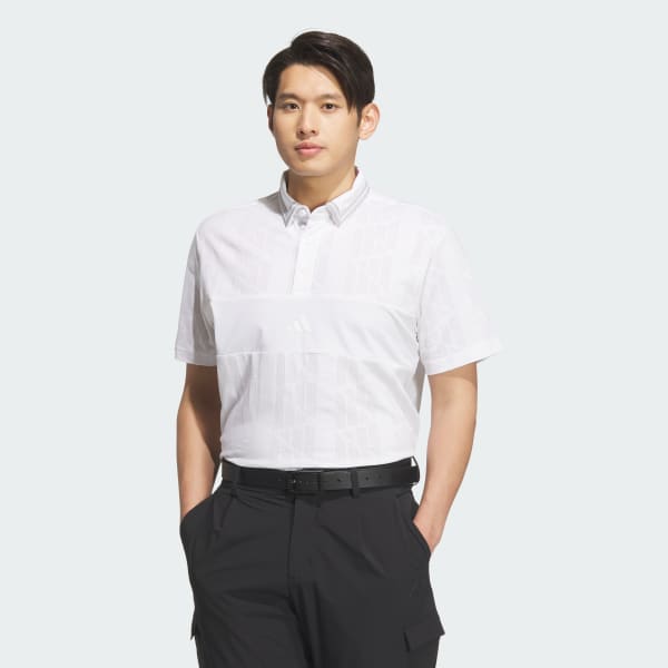 アディダス 【ゴルフ】ビヨンド ザ コース ジャガード BOSロゴ 半袖