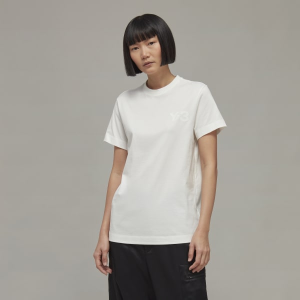 wit Y-3 Classic Chest Logo T-shirt 14104