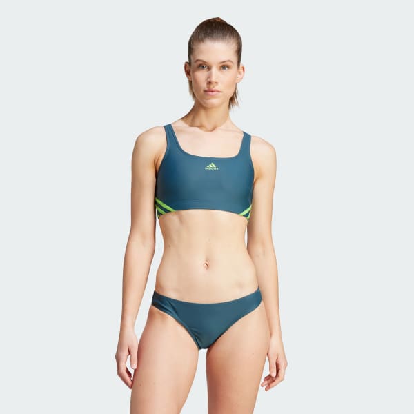 3-Stripes Bikini Turquoise | adidas Ireland