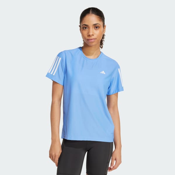 Blauw Own The Run T-Shirt