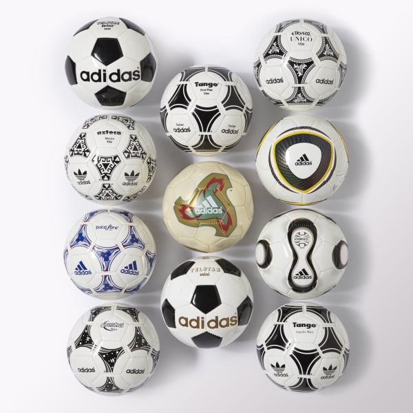 adidas Colección MINI Balones Históricos Mundial - Blanco | adidas 