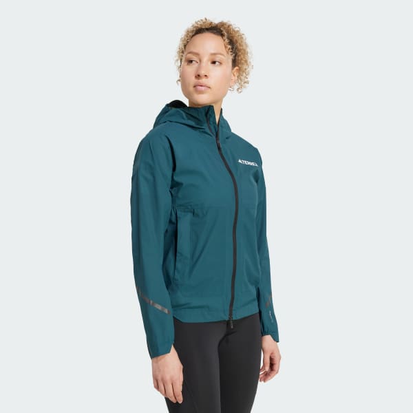 Verde Chaqueta ligera de 2,5 capas Terrex Xperior Climaproof