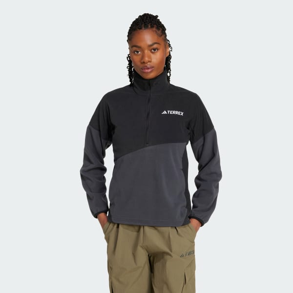 Black Terrex Multi Climawarm Fleece Anorak