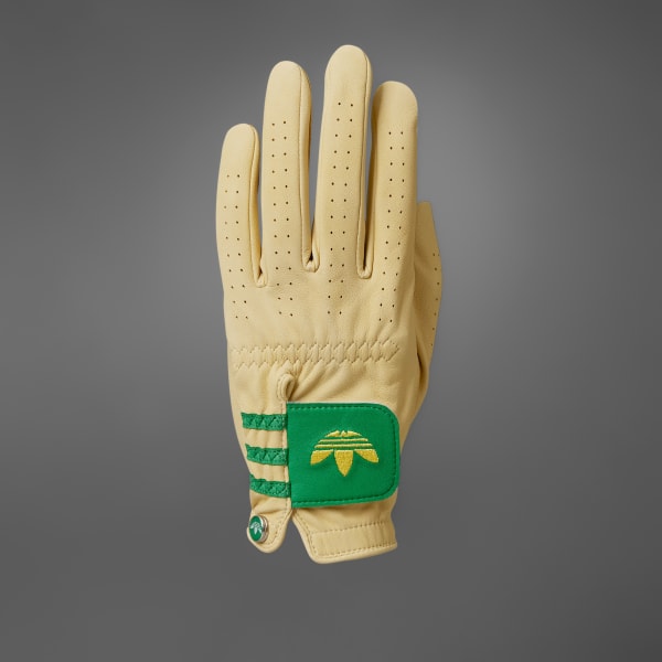 Yellow 오리지널스 골프 레더 글러브