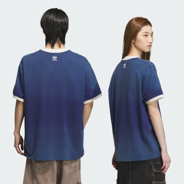 ★adidas/BBLS WASHED TEE★男女共用 아디다스 BBLS WASHED TEE - Blue | adidas South Korea