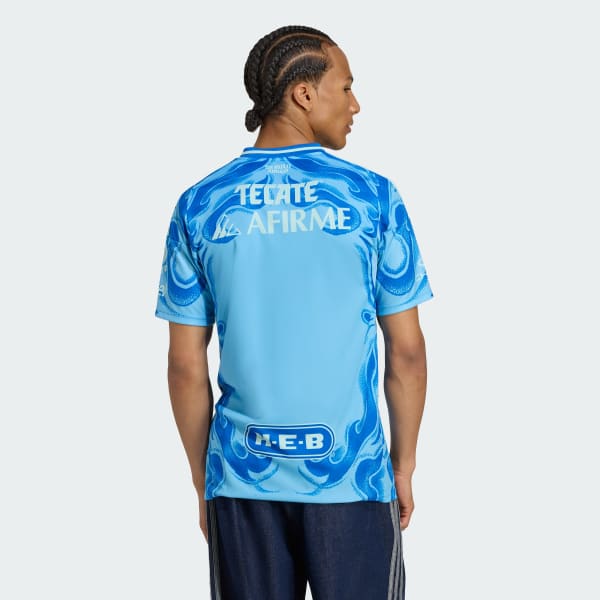 Azul Playera visitante Tigres UANL 25/26