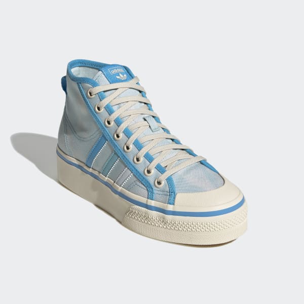 Azul Zapatillas Nizza Platform Mid