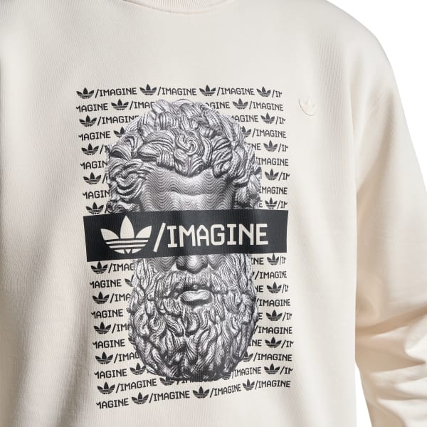 White Emre Yusufi Sweatshirt Wonder White