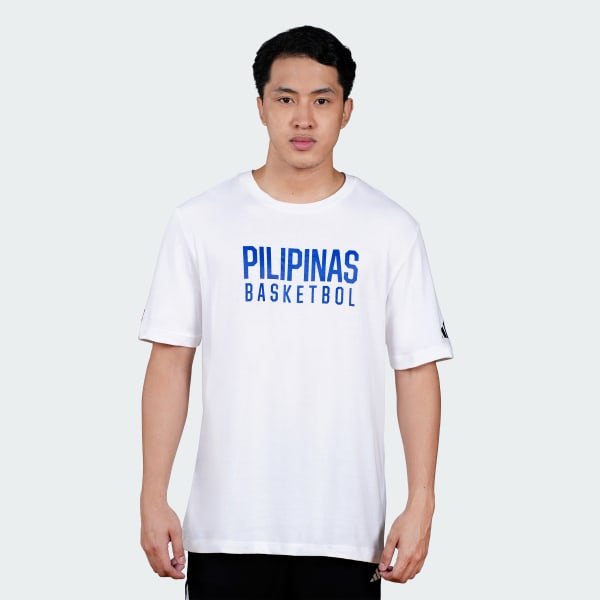White Men's Pilipinas Basketbol Tee