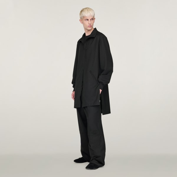ブラック Y-3 REFINED WOOL TRACK TOP 3-STRIPES