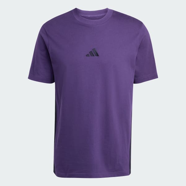 Morado Polera Essentials 3 Tiras Tejido Jersey