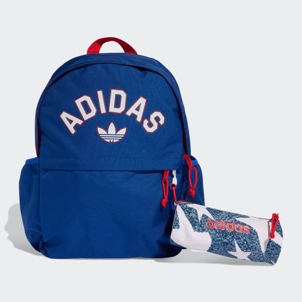 Blue BACKPACK WITH PENCIL CASE