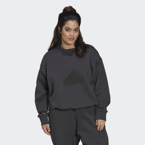 Grey Sweatshirt (Plus Size) CL328