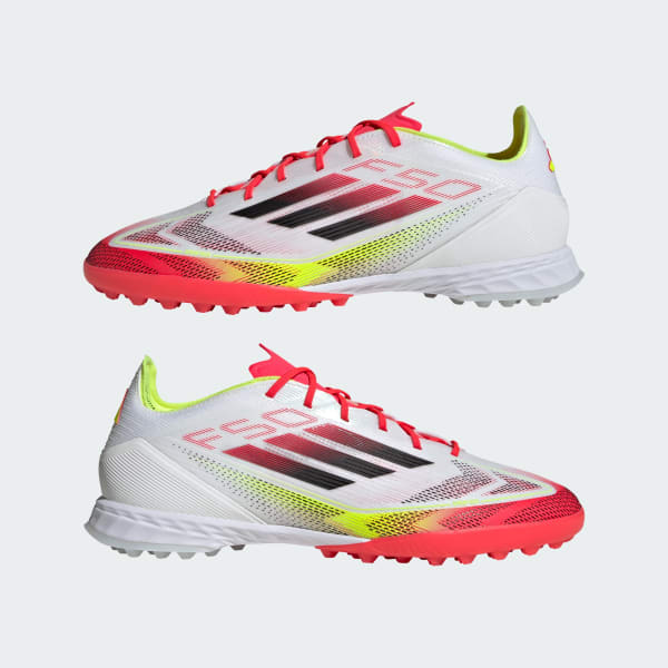 シューズ F50 pro TF 26 adidas F50 Pro Turf Soccer Shoes - White | Free Shipping with