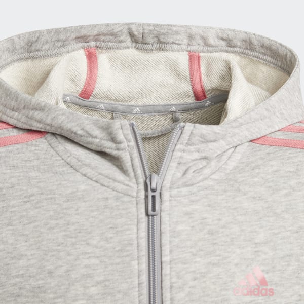 Gris Veste à capuche Essentials 3-Stripes